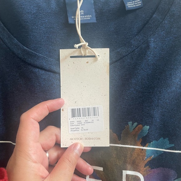 Scotch & Soda After Hours Graphic T-shirt - Picture 5 of 5